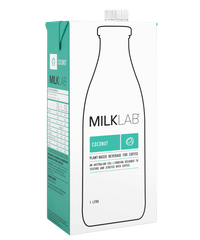 8 x MILKLAB Coconut Milk 1L Coconut Milk (Case of 8) | From Don Massimo Coffee | Free Shipping On All Orders