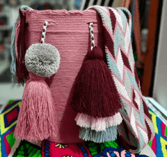 Dusty Rose Knapsack Wayuu Mochila Bag Dusty Rose Knapsack Wayuu Mochila Bag | From Don Massimo Coffee | Free Shipping On All Orders