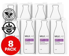 8 x MILKLAB Macadamia Milk 1L