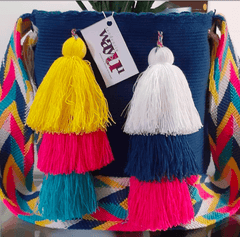 Blue Knapsack Wayuu Mochila Bag | From Don Massimo Coffee | Free Shipping On All Orders