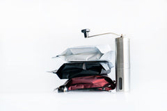 Don Massimo Taster Package w/ Black Clip Spoon & Handheld Coffee Grinder Gift Pack | From Don Massimo Coffee | Free Shipping On All Orders